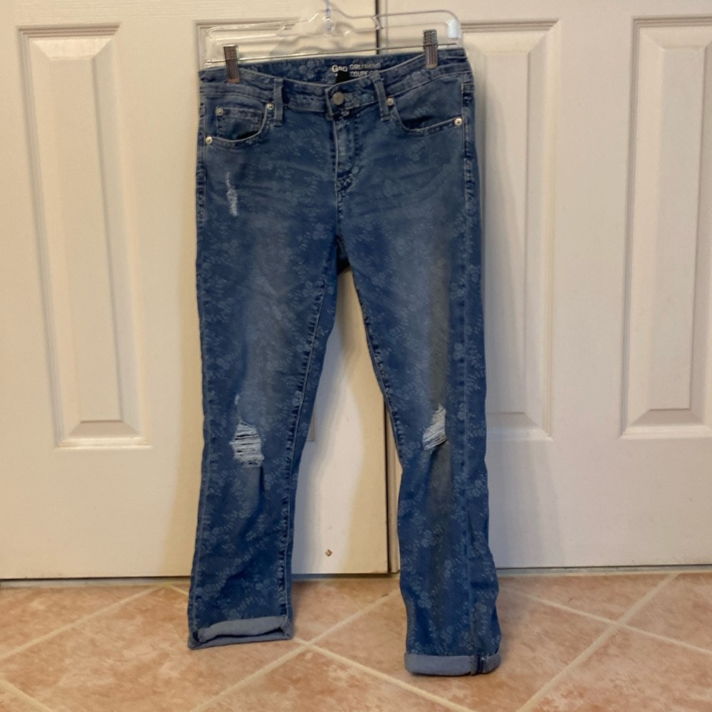 Gap girlfriend jeans